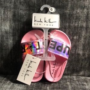 Nicole Miller SUPER STAR Girls Slides G-6